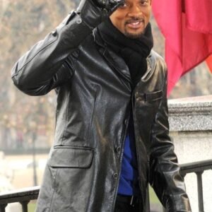 Will Smith Leather Blazer